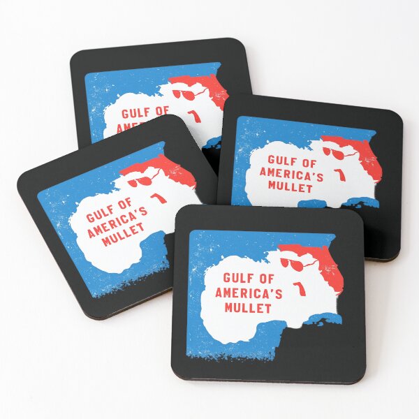 Item preview, Gulf Of America’s Mullet Funny Florida Map Parody Humor designed and sold by Dujosufot.