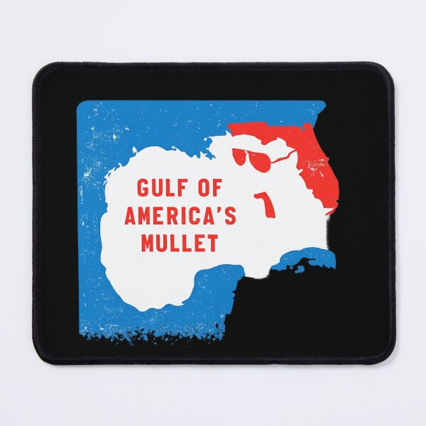 Item preview, Gulf Of America’s Mullet Funny Florida Map Parody Humor designed and sold by Dujosufot.