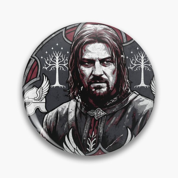Item preview, Boromir Fellowship – Lord of the Rings Tragic Warrior designed and sold by Senpaiwaves.