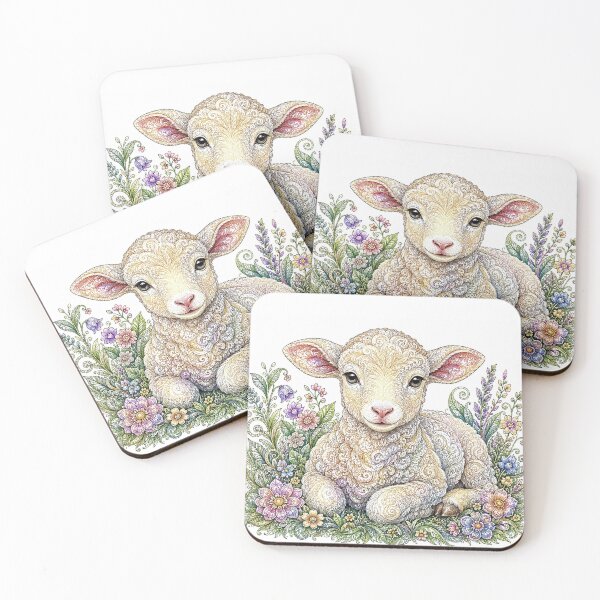 Item preview, Intricate Lamb designed and sold by PaintedbyCarol.