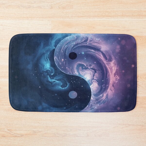 Item preview, Blue and Violet Yin Yang designed and sold by AbstractAnom.