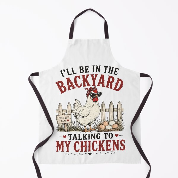 Item preview, I'll Be In The Backyard Talking To My Chickens designed and sold by Majnon8bp.