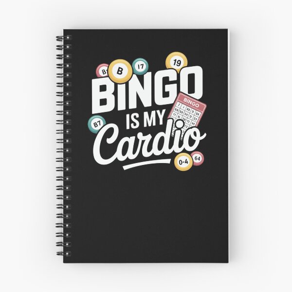 Item preview, Bingo Is My Cardio Funny Game Player Design designed and sold by SuperAndSocial.