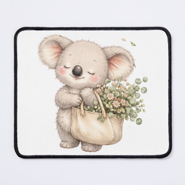 Item preview, Farmers Market Tote Bag Koala Slow Living Cottagecore designed and sold by AQUILAKREO.