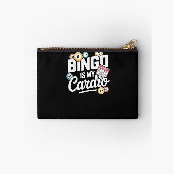 Item preview, Bingo Is My Cardio Funny Game Player Design designed and sold by SuperAndSocial.