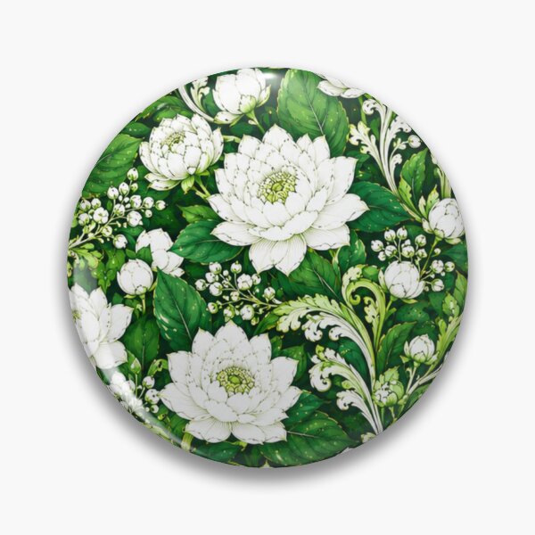 Item preview, Welcome Thailand White Blossom Ornament Pattern | Thai Floral Luxury Travel Aesthetic designed and sold by Beeform.