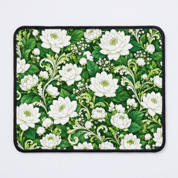 Item preview, Welcome Thailand White Blossom Ornament Pattern | Thai Floral Luxury Travel Aesthetic designed and sold by Beeform.