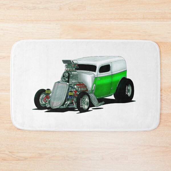 Item preview, Exclusive drawing modern american hot rod 1932 Model A V8 Delivery Supercharged engine designed and sold by Cars23.