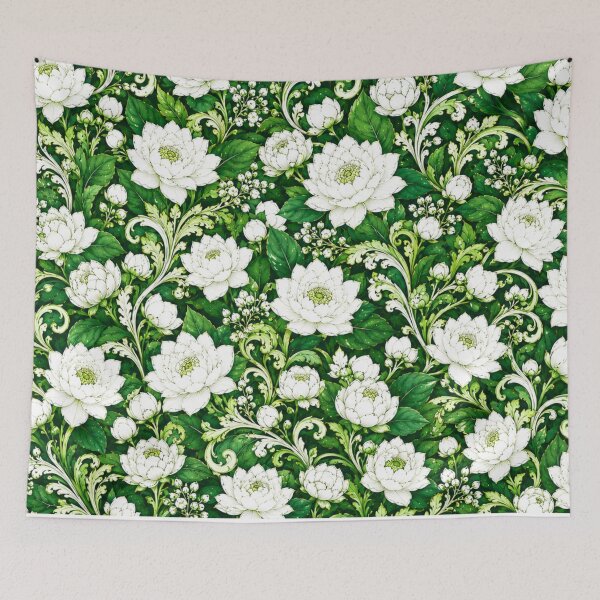 Item preview, Welcome Thailand White Blossom Ornament Pattern | Thai Floral Luxury Travel Aesthetic designed and sold by Beeform.