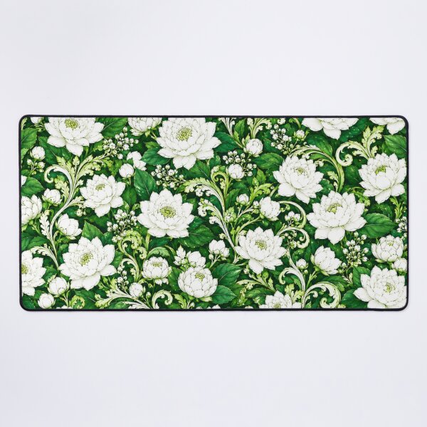 Item preview, Welcome Thailand White Blossom Ornament Pattern | Thai Floral Luxury Travel Aesthetic designed and sold by Beeform.