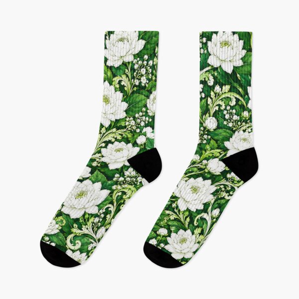 Item preview, Welcome Thailand White Blossom Ornament Pattern | Thai Floral Luxury Travel Aesthetic designed and sold by Beeform.