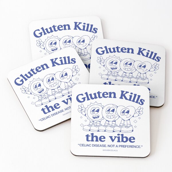Item preview, Gluten kills the vibe designed and sold by DenverCeliacs.
