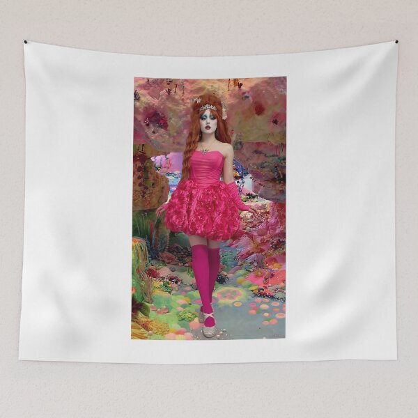 Item preview, Chappell Roan Magenta Camp Drag Collage designed and sold by y2kponyclub.