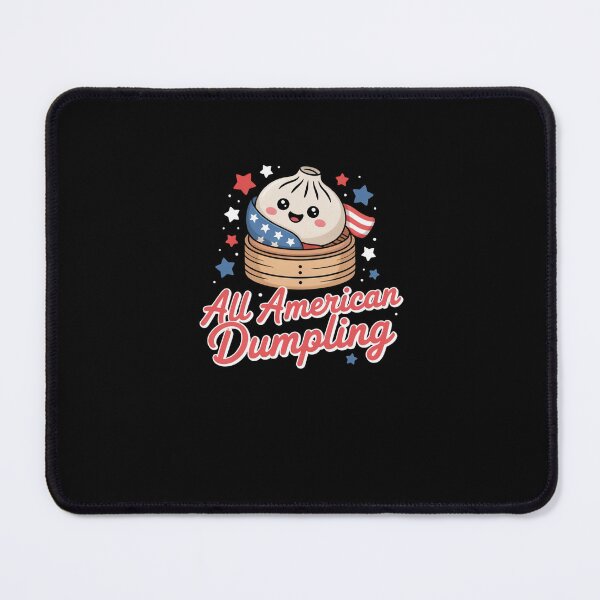 Item preview, All American Dumpling Kawaii USA Flag Foodie designed and sold by SuperAndSocial.