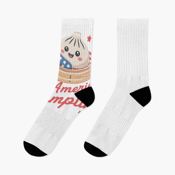 Artikelvorschau, All American Dumpling Kawaii USA Flag Foodie entworfen und verkauft von SuperAndSocial.