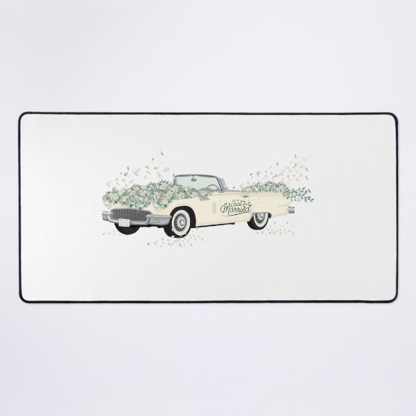Item preview, Just Married Classic Car Garden Party designed and sold by Coastal Joy.