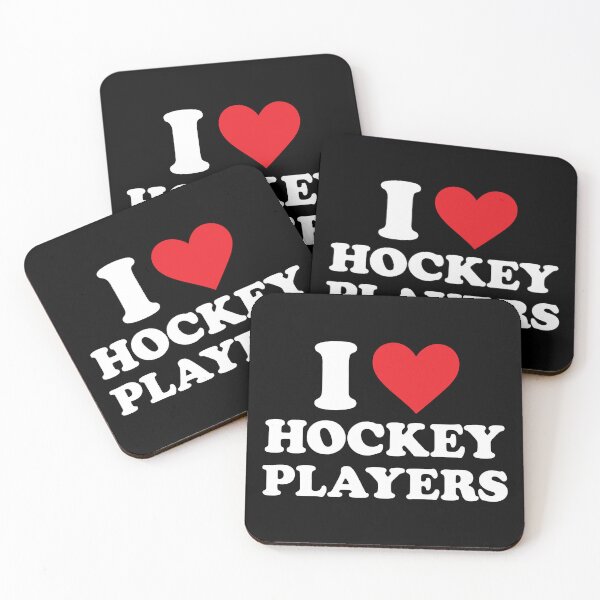 Item preview, I Heart Hockey Players Funny Campus Romance 2026 designed and sold by sparkfavs.