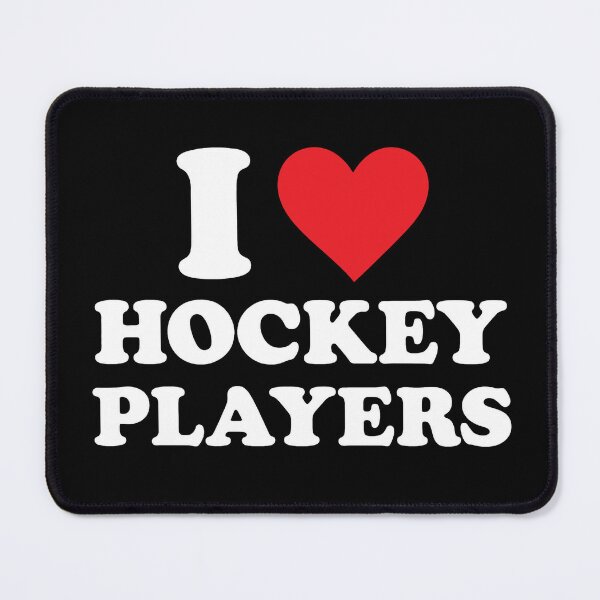 Item preview, I Heart Hockey Players Funny Campus Romance 2026 designed and sold by sparkfavs.
