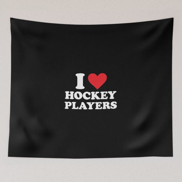 Item preview, I Heart Hockey Players Funny Campus Romance 2026 designed and sold by sparkfavs.