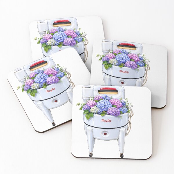 Item preview,     Cottagecore Wringer Washer Art designed and sold by PineyCoveCo.