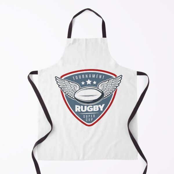 Item preview, Vintage Winged Rugby Ball Tournament Super Cup Sticker designed and sold by topprinting.