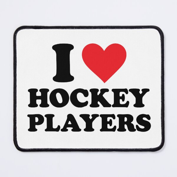 Item preview, I Heart Hockey Players Funny Campus Romance 2026 2 designed and sold by sparkfavs.