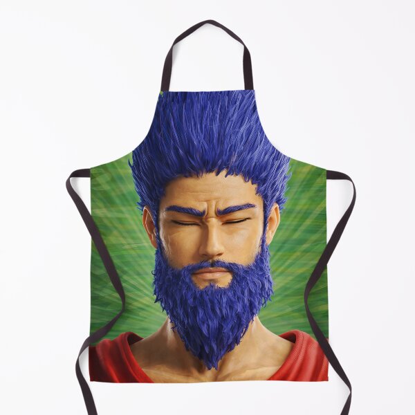Item preview, Bluebeard Man - 3D Digital Zen Portrait - Modern Art Print designed and sold by Keltoi-art.