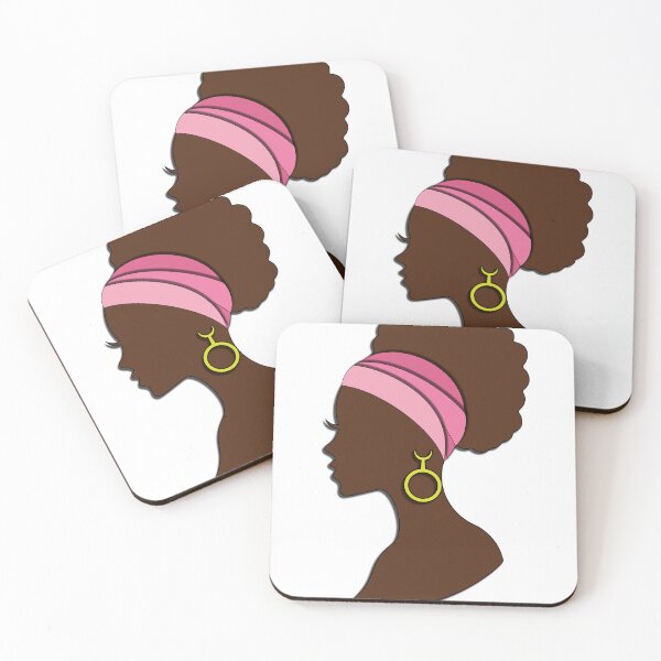 Item preview, Afro Woman Headband - PNG Sticker Cut Paper - Minimalist T-shirt designed and sold by Keltoi-art.