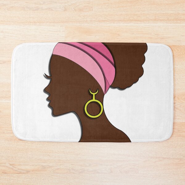 Item preview, Afro Woman Headband - PNG Sticker Cut Paper - Minimalist T-shirt designed and sold by Keltoi-art.