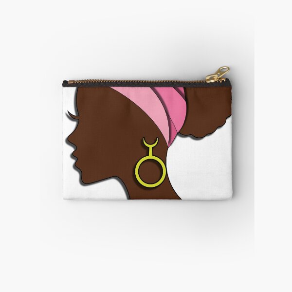 Item preview, Afro Woman Headband - PNG Sticker Cut Paper - Minimalist T-shirt designed and sold by Keltoi-art.