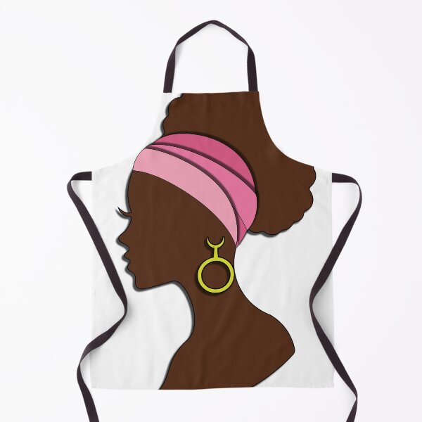 Item preview, Afro Woman Headband - PNG Sticker Cut Paper - Minimalist T-shirt designed and sold by Keltoi-art.