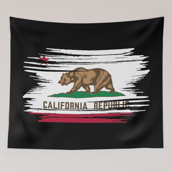 Item preview, Distressed California State Flag CA designed and sold by shitpostee.