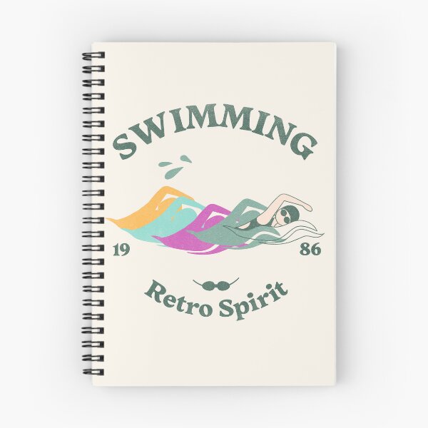 Item preview, Rainbow Retro Swimming Spirit – Vintage Swim Club Style designed and sold by RealLifeMerchies.