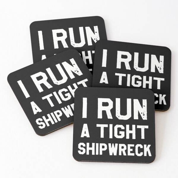 Item preview, I Run A Tight Shipwreck Funny Sarcastic Chaos Humor designed and sold by Dujosufot.