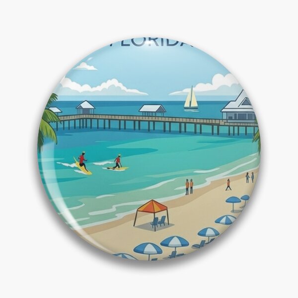 Item preview, Clearwater Florida - Travel Art designed and sold by HaydenMillepied.