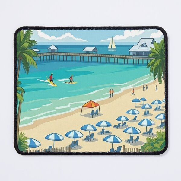Item preview, Clearwater Florida - Travel Art designed and sold by HaydenMillepied.