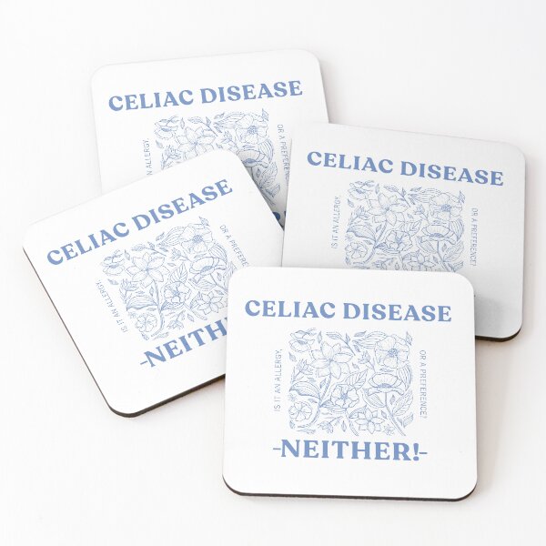 Item preview, Celiac disease allergy or preference  designed and sold by DenverCeliacs.