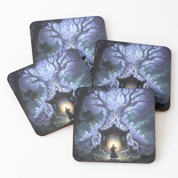 Item preview, The Temple of the Crystal Tree designed and sold by PicParadiz.