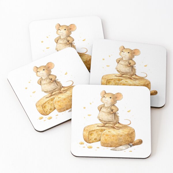 Item preview, Artisan Cheese Mouse Farmers Market Foodie Gift designed and sold by AQUILAKREO.