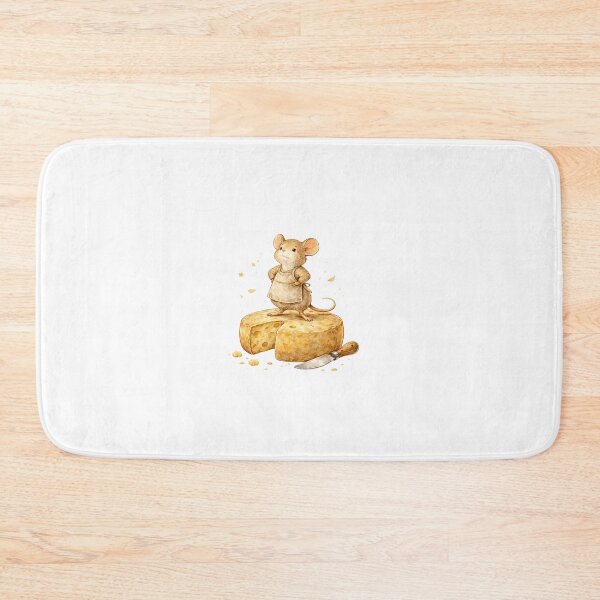 Item preview, Artisan Cheese Mouse Farmers Market Foodie Gift designed and sold by AQUILAKREO.
