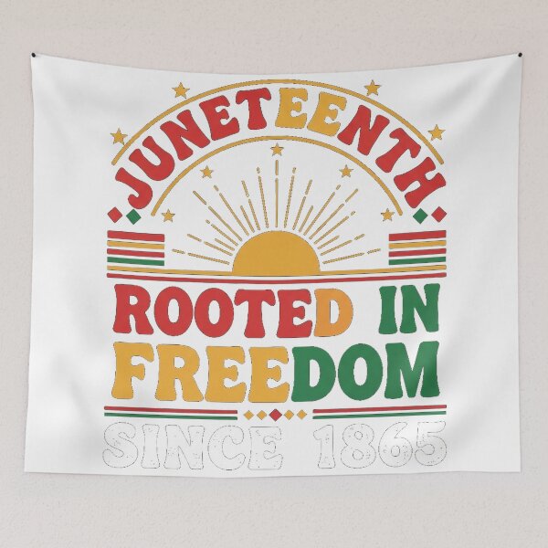 Item preview, Juneteenth Rooted In Freedom Since 1865 Minimalist Pride designed and sold by Designs-RZ.