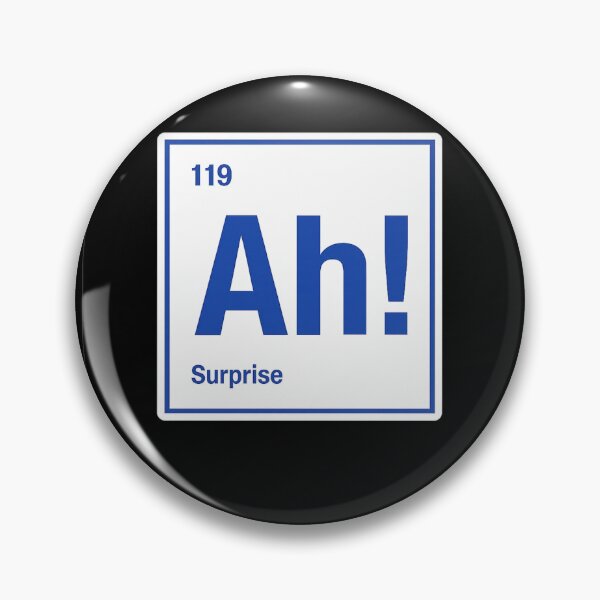 Item preview, Ah Surprise Funny Periodic Table Science Nerd Chemistry designed and sold by Dujosufot.