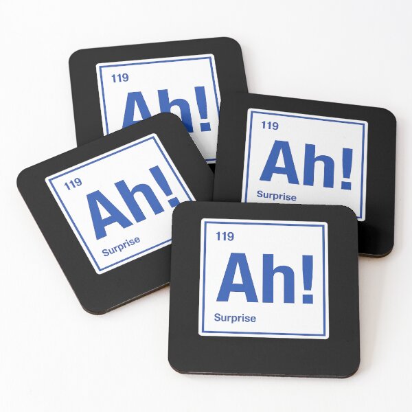Item preview, Ah Surprise Funny Periodic Table Science Nerd Chemistry designed and sold by Dujosufot.