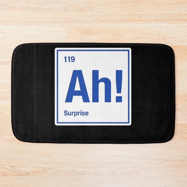 Item preview, Ah Surprise Funny Periodic Table Science Nerd Chemistry designed and sold by Dujosufot.