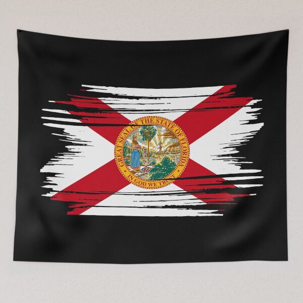 Item preview, Distressed Florida State Flag FL designed and sold by shitpostee.