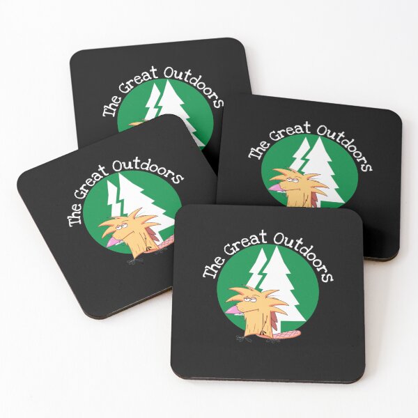 Item preview, Great Outdoors Camping Cartoon Poster Design Today Graphic designed and sold by SharoKayd.