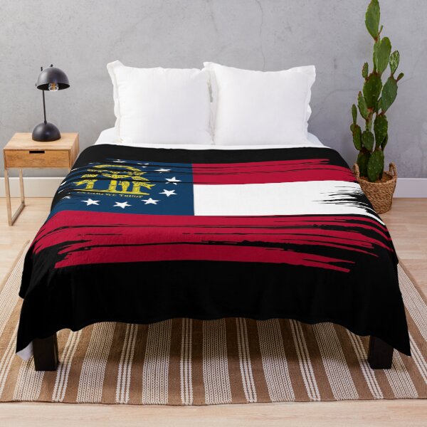 Item preview, Distressed Georgia State Flag GA designed and sold by shitpostee.