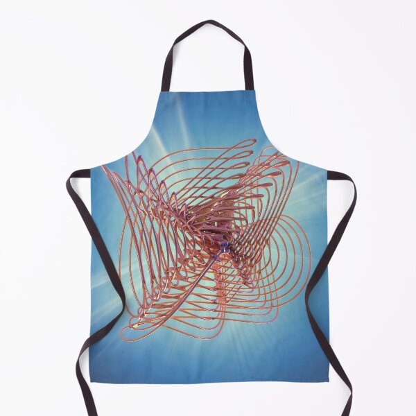 Item preview, 3D Geometric Shape - Abstract Art Light Rays - Tech Poster designed and sold by Keltoi-art.