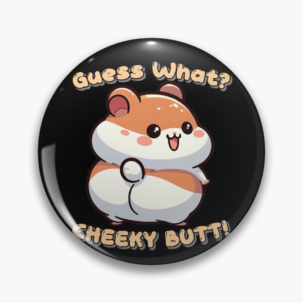 Item preview, Funny Hamster Guess What Cheeky Zoo Boys Girls Kids designed and sold by rafaeltto.