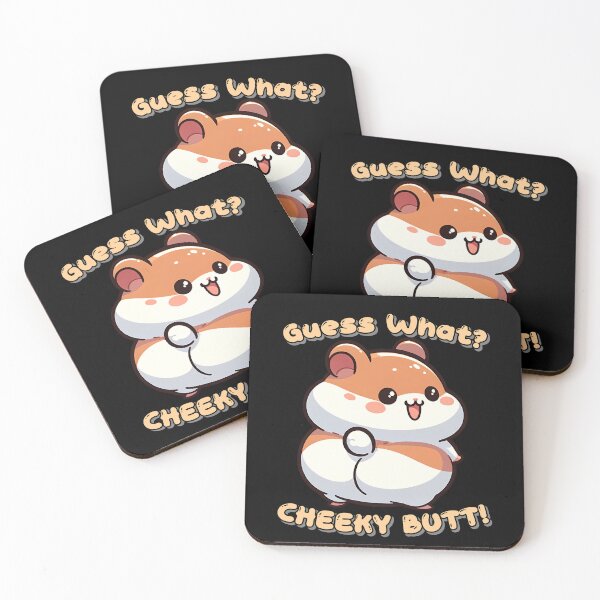 Item preview, Funny Hamster Guess What Cheeky Zoo Boys Girls Kids designed and sold by rafaeltto.